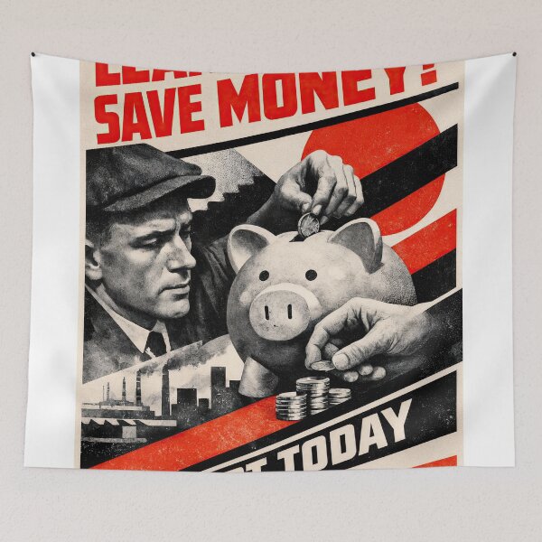 Item preview, Wall Art - Poster - Industrial Savings Power Poster designed and sold by ForeverPrintsOK.