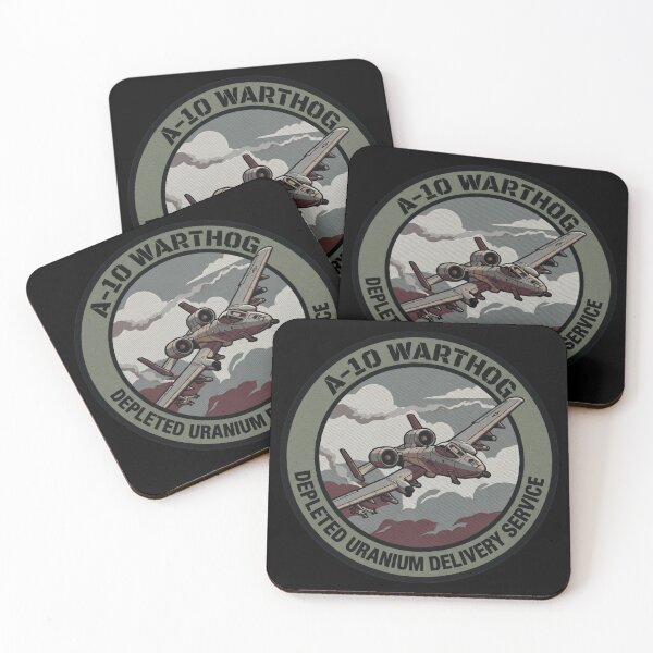 Item preview, A-10 Warthog Depleted Uranium Delivery Service Tactical Humor Design designed and sold by ArtDreams92.
