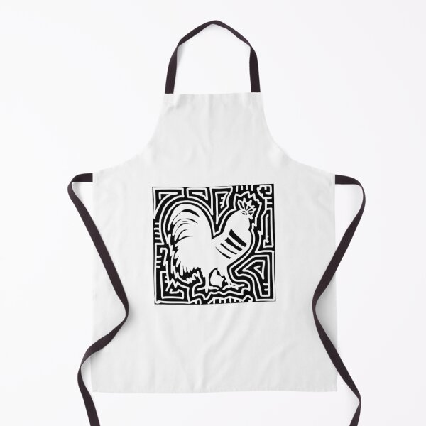 Item preview, Rooster In Folk Shadow Frame designed and sold by PrintifycraftCo.