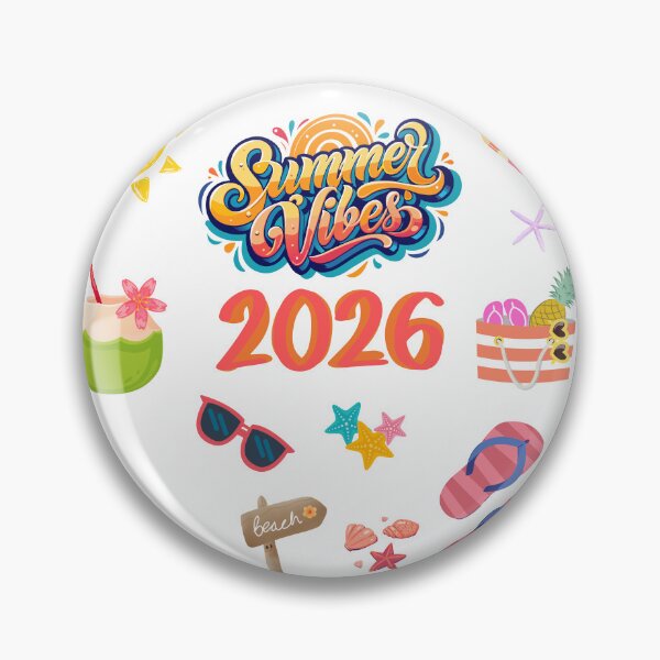 Item preview, Summer Vibes 2026 t-shirts stickers and stuff designed and sold by Smallfish1274.