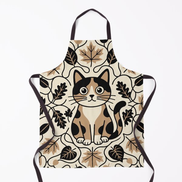 Item preview, Minimalist Calico Cat - Autumn Edition designed and sold by Pulpa-grafica.