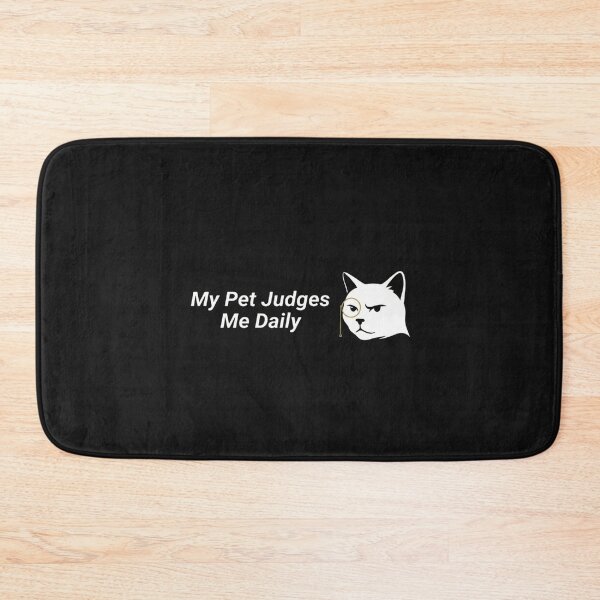 Item preview, Funny Judge Cat Monocle Pet Tee Daily Stare Shirt designed and sold by artlife4.
