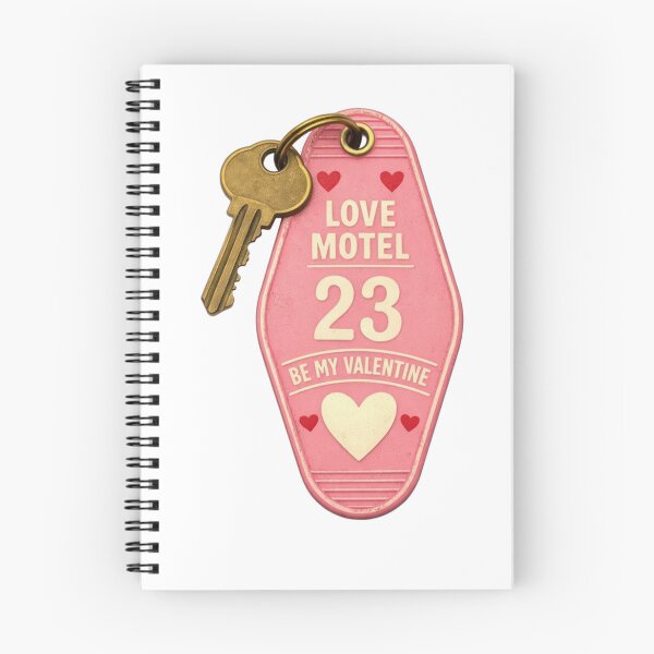 Item preview, Love Motel Valentine Keyring Retro Aesthetic designed and sold by Mauswohn.