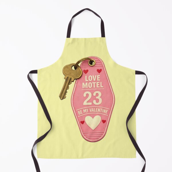 Item preview, Love Motel Valentine Keyring Retro Aesthetic designed and sold by Mauswohn.