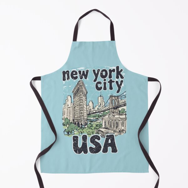 Item preview, NYC New York City Cute Skyline Retro Cityscape designed and sold by HowToCanadian.