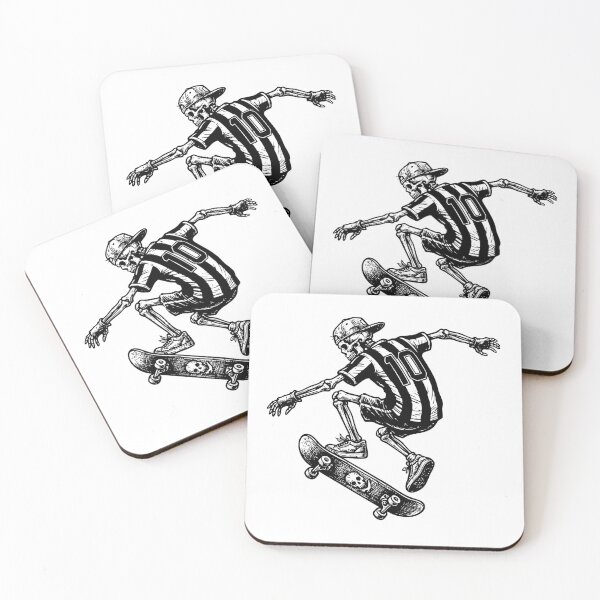 Item preview, Skater Skeleton Number 10 - Urban Art designed and sold by Pulpa-grafica.