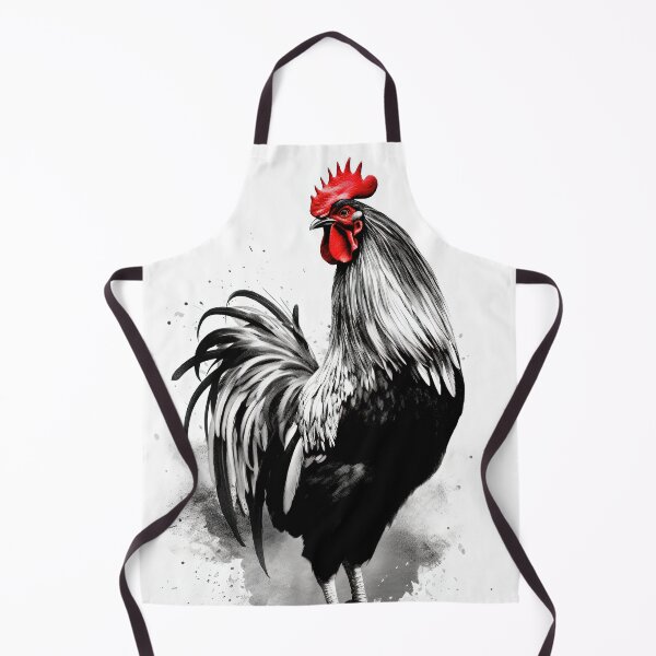 Item preview, A rustic ink drawing of a farm chicken. designed and sold by DSAHART.