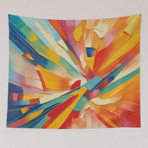 Item preview, Abstract Art - Acrylic Texturized Joy designed and sold by Becky-Poppins.
