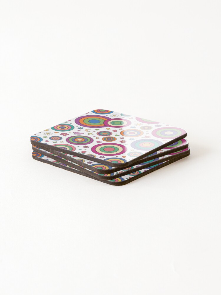 Thumbnail 4 of 5, Coasters (Set of 4), Circle designed and sold by Runglavan.