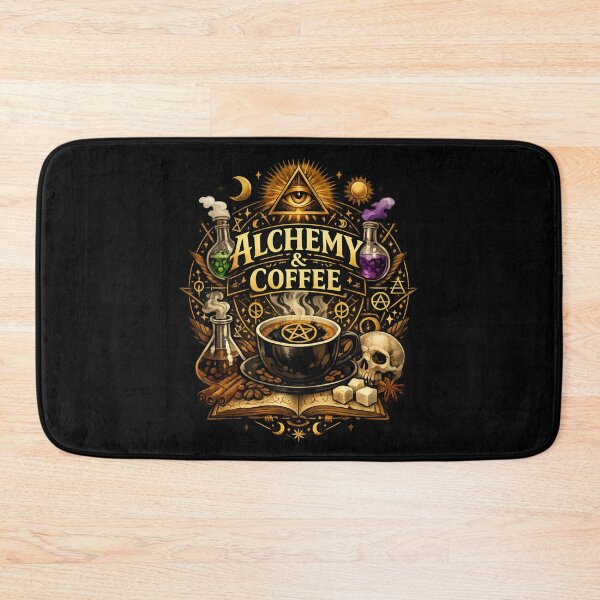 Item preview, Alchemy & Coffee - Mystical Brew designed and sold by SidTastic .