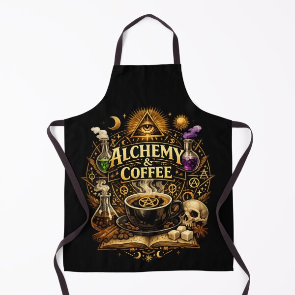 Item preview, Alchemy & Coffee - Mystical Brew designed and sold by SidTastic .