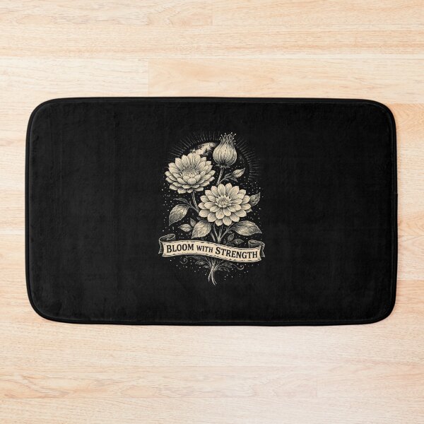Item preview, Medieval Fantasy Floral Emblem Bloom Strength designed and sold by doinitzart.