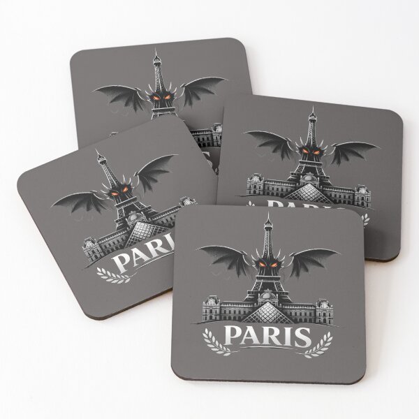 Item preview, Paris Evil Tour - Gothic Dragon Eiffel Tower Design designed and sold by Log77.