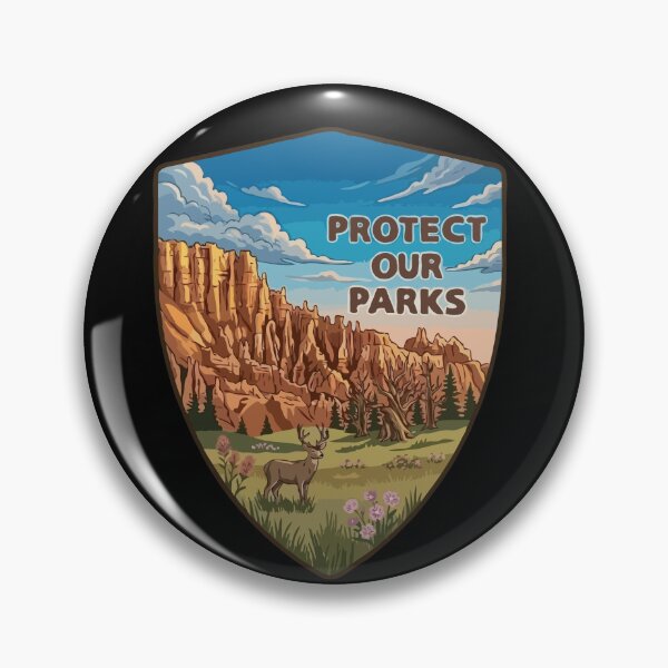 Item preview, Deer Protect Our Parks  designed and sold by Gkinoki.
