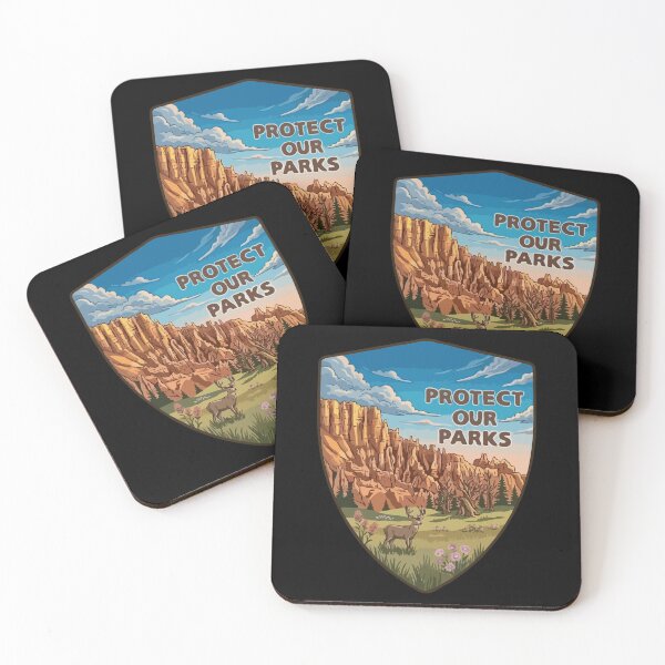 Item preview, Deer Protect Our Parks  designed and sold by Gkinoki.