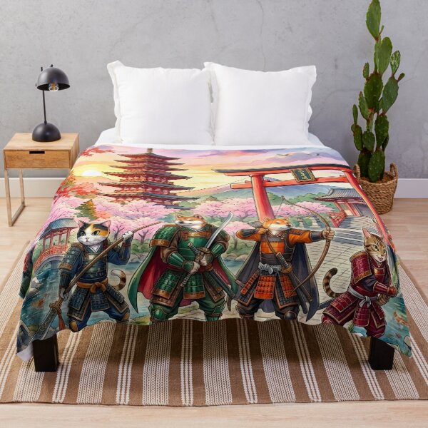 Item preview, Samurai Alliance: Feline and Canine Warriors of the Rising Sun designed and sold by VibranPalette.