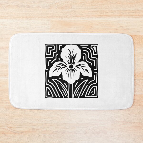 Item preview, Pansy Bloom In Quiet Folk Lines designed and sold by PrintifycraftCo.