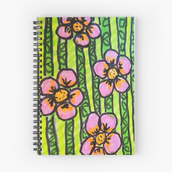 Item preview, Spring Flower Stripes designed and sold by DancingCreek.