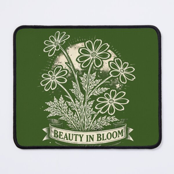 Item preview, Beauty in Bloom Vintage Daisy Crest Medieval Floral Emblem designed and sold by doinitzart.