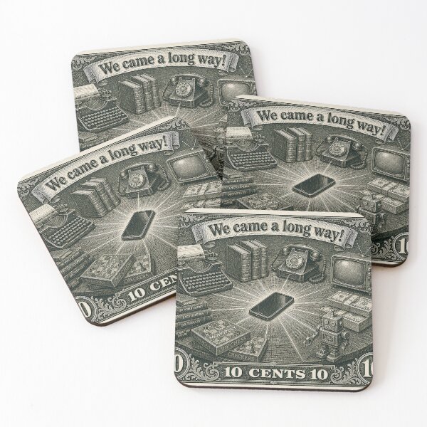 Item preview, Smartphone Conquest: A Long Way Vintage Engraving designed and sold by 9xgraphics.