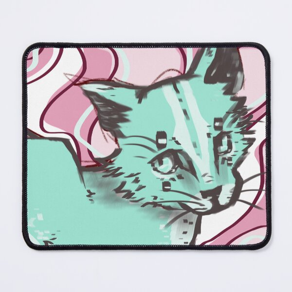 Item preview, Teal Cat designed and sold by alula-arts.