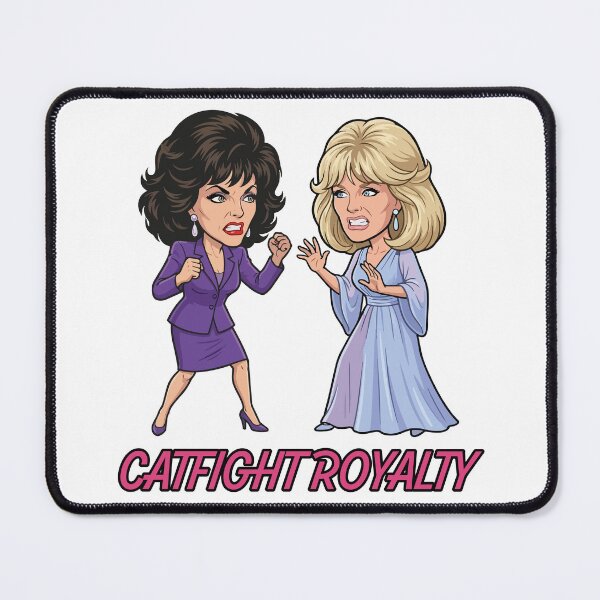 Item preview, Dynasty Catfight Joan Collins Linda Evans designed and sold by tigrootiger.