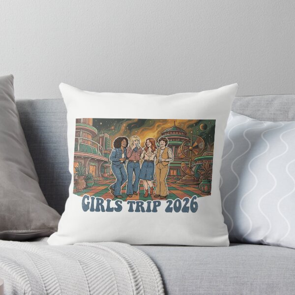Item preview, Girls Trip 2026 70s Aesthetic Retro Futurism designed and sold by SplashTastic.
