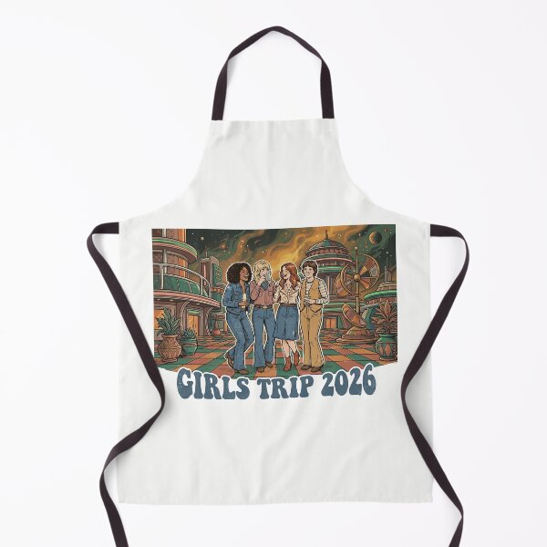 Item preview, Girls Trip 2026 70s Aesthetic Retro Futurism designed and sold by SplashTastic.