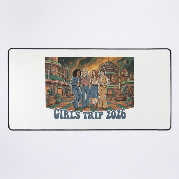 Item preview, Girls Trip 2026 70s Aesthetic Retro Futurism designed and sold by SplashTastic.