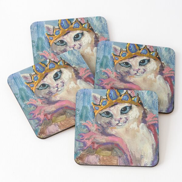 Item preview, princess cat of the cold and the blanket designed and sold by guilhernunes.