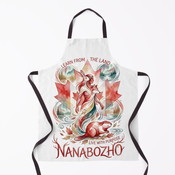 Item preview, Nanabozho Spirit with Beaver Rabbit and Maple designed and sold by VoidAnimeStudio.