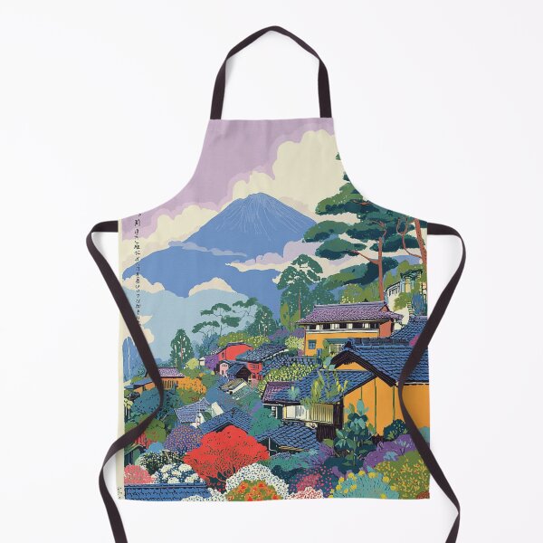 Item preview, Japandi Pop Mount Fuji - Minimalist Japanese Zen Wall Art designed and sold by KJNihonDesigner.