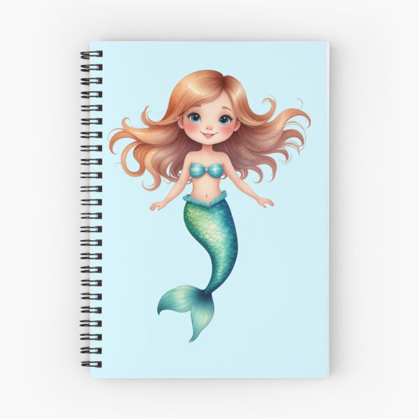 Item preview, Cute Transparent Mermaid Art designed and sold by Wildflower Mama Designs.
