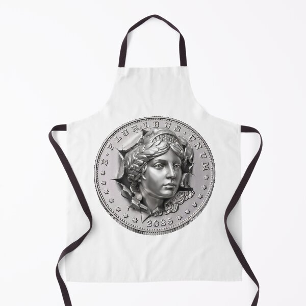 Item preview, Breaking Liberty - 2025 Surreal Silver Coin designed and sold by 9xgraphics.