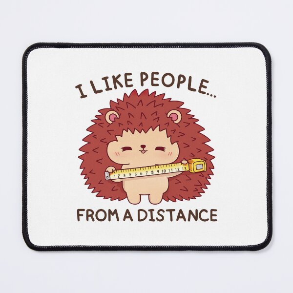 Item preview, Introvert Hedgehog I Like People designed and sold by happiecatstore.