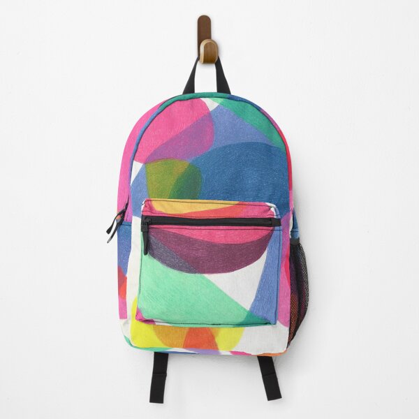 Item preview, Bright Layered Color Shapes Abstract Composition designed and sold by trajeado14.