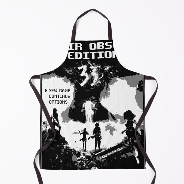 Item preview, 8-bit Retro Clair Obscur Expedition 33: Streetwear Red Petal Gommage facing The Paintress designed and sold by Senpaiwaves.