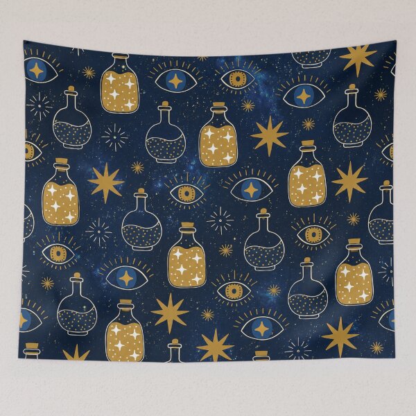 Item preview, Celestial Alchemy Night Pattern designed and sold by bolguzart.