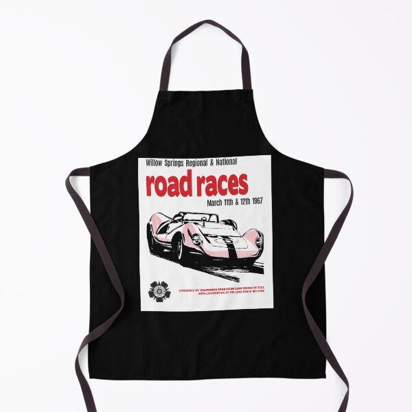 Item preview, Willow Springs circuit Road Races 1967 retro vintage racing poster   designed and sold by ACSKU.