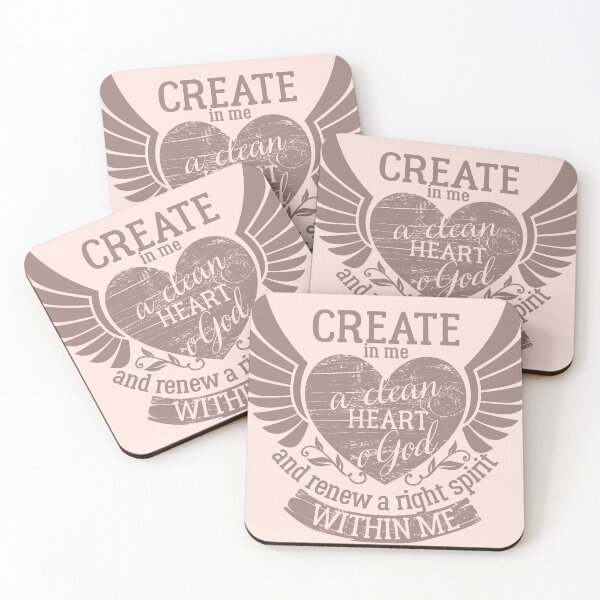 Item preview, Create in me a clean heart designed and sold by theL3Studio.