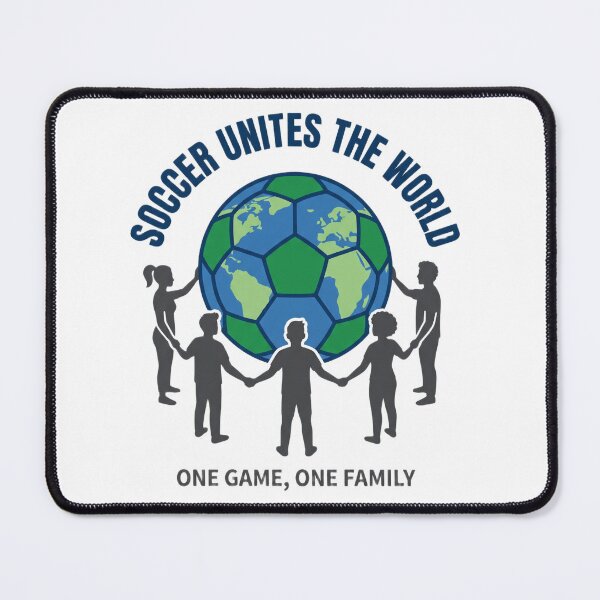 Item preview, Soccer Unites The World – One Game One Family designed and sold by Thao-Studio.