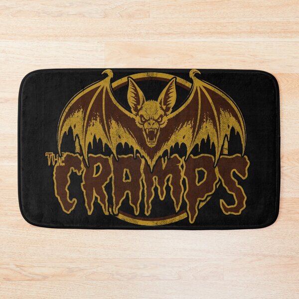 Item preview, the Cramps Psychobilly Bat Logo T-Shirt – Vintage Horror Punk Graphic designed and sold by Simbera.