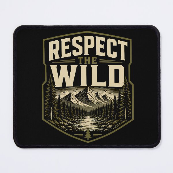 Item preview, RESPECT THE WILD designed and sold by Tactical Override.