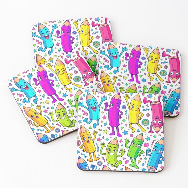 Item preview, Colored pencil cartoon designed and sold by PP&RAINBOW SHOP.