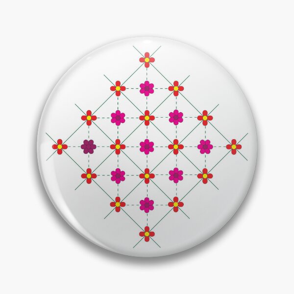 Item preview, Floral Net Pattern with Blossoms by Friend designed and sold by Style Legion.