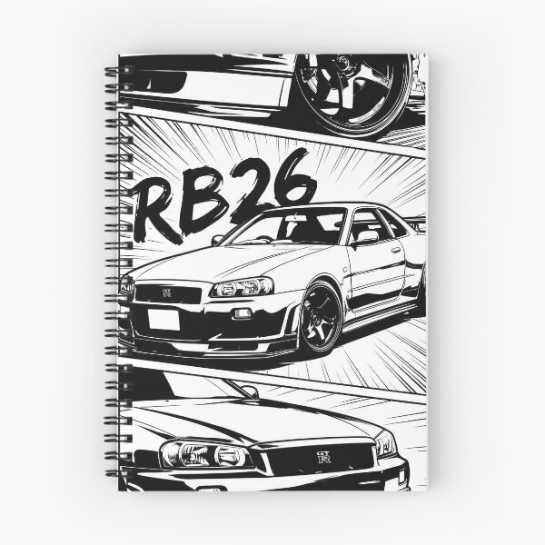 Item preview, R34 90s Japanese Performance Icon designed and sold by kuruuumaa.