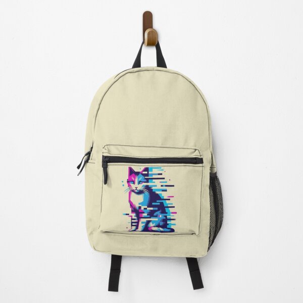Item preview, Cyber Cat – Digital Fragment Illustratio designed and sold by Dogandesighn.