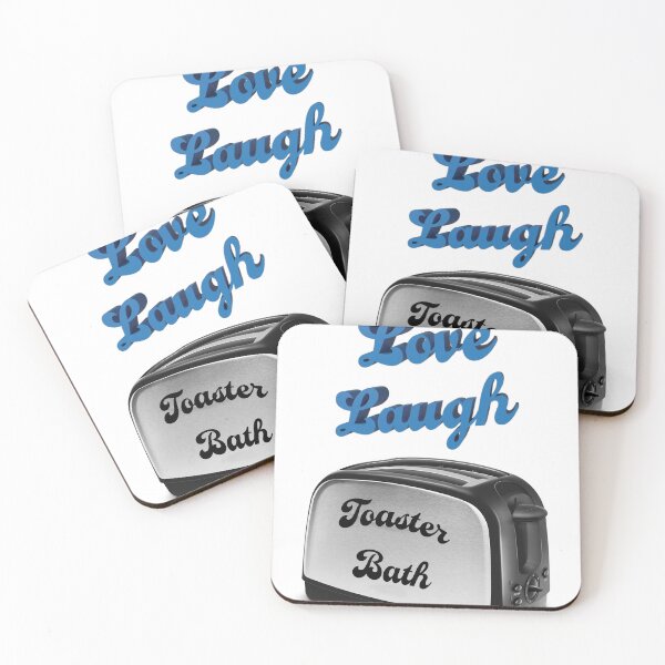 Item preview, Love Laugh Toaster Bath designed and sold by caseyritter.