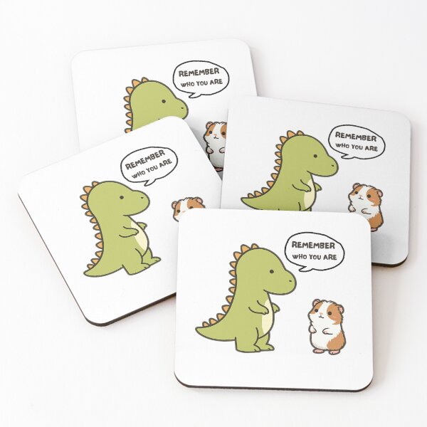 Item preview, Dinosaur Guinea Pig Remember Who You Are designed and sold by happiecatstore.