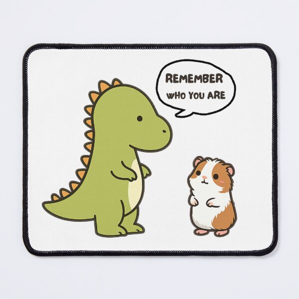 Item preview, Dinosaur Guinea Pig Remember Who You Are designed and sold by happiecatstore.